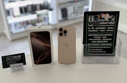 iPhone 16 Pro Max 512GB Független Karcmentes/2025.11.12.Apple Gar./p4194