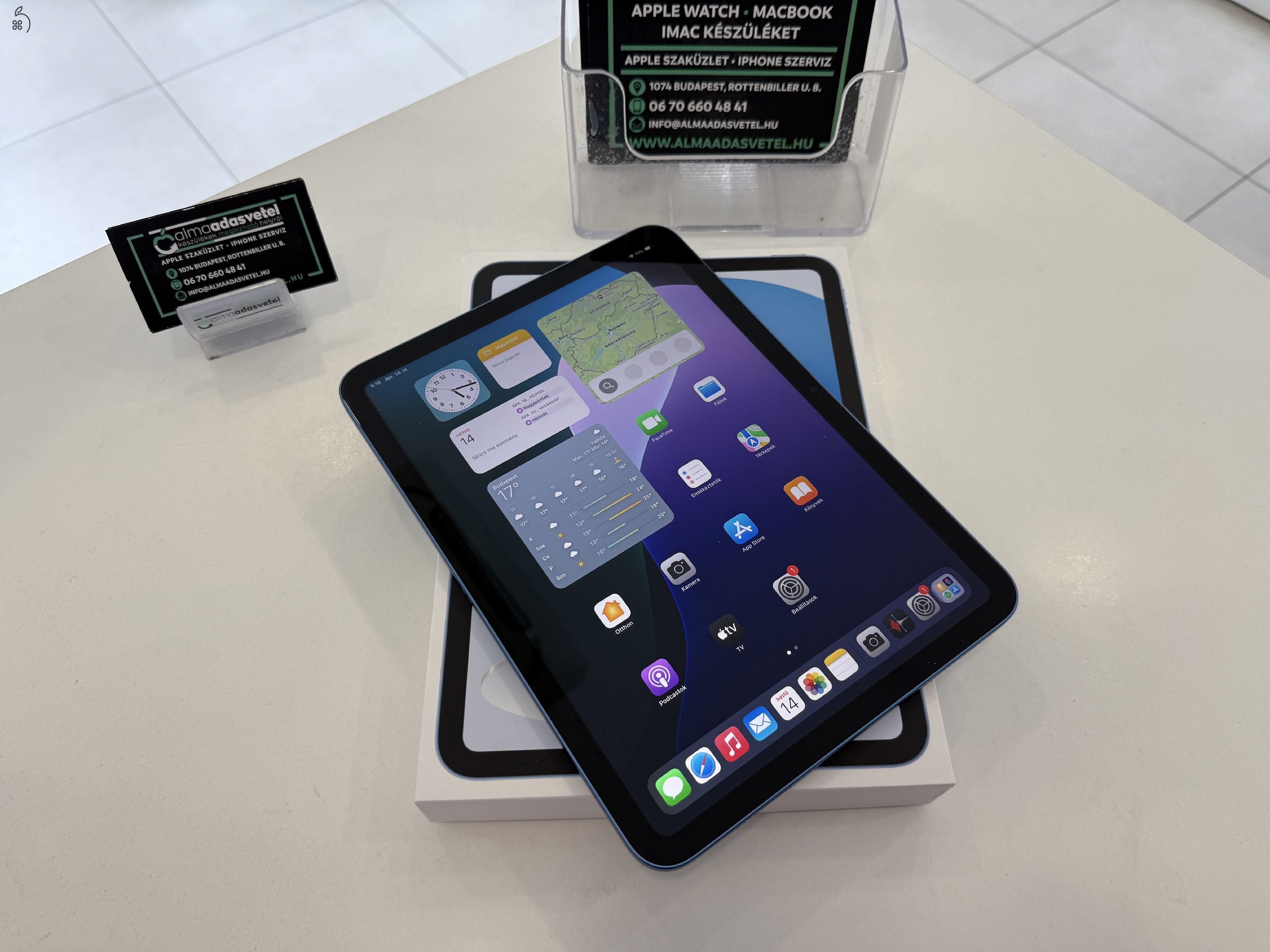 iPad 11 2025 Modell A16 Chip 128GB Wifi/2026.04.02.Apple Gar./Akku 100%/p4198