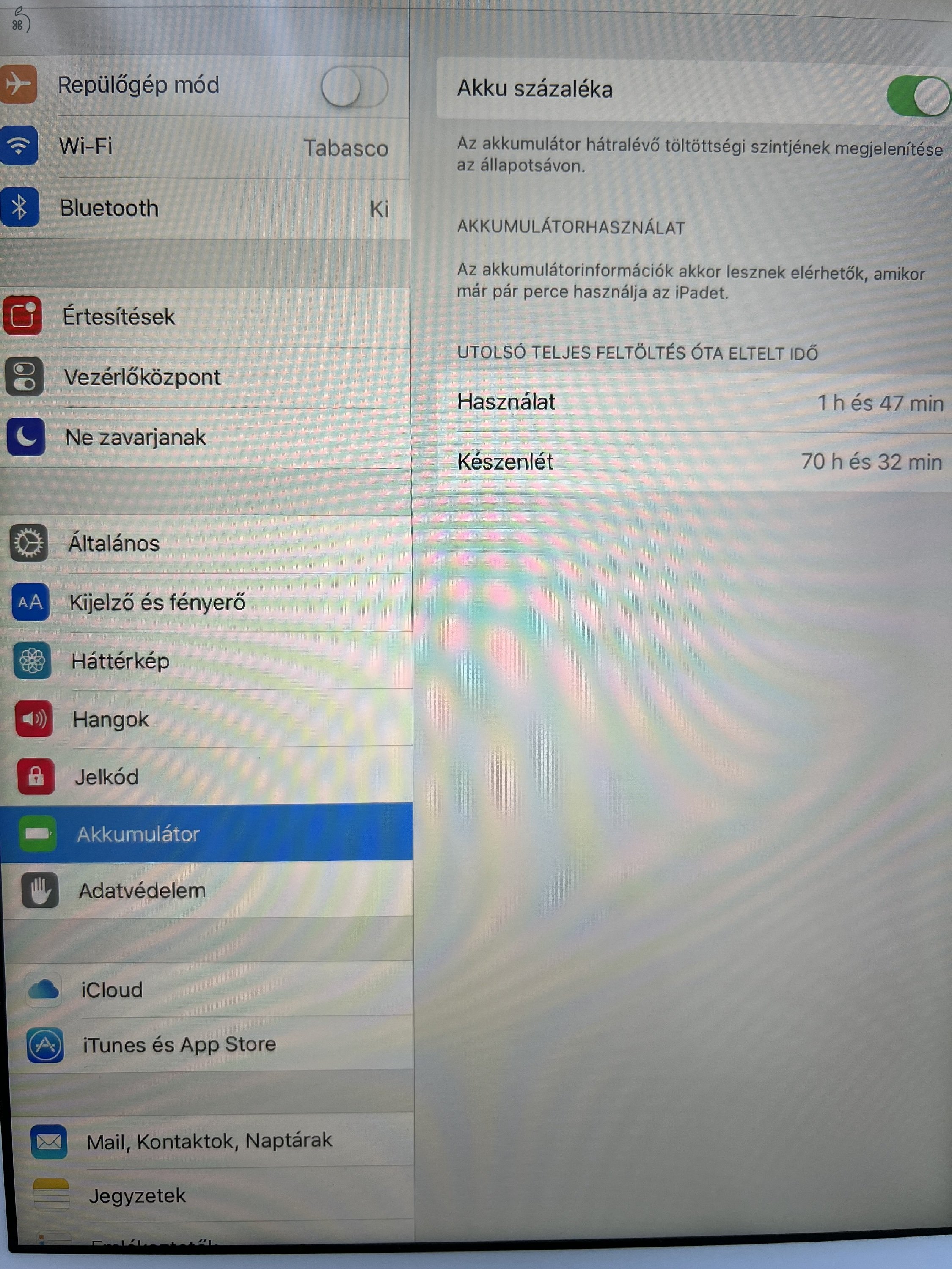 iPad A1416 16 GB Wifi fehér szép állapot Debrecenben eladó