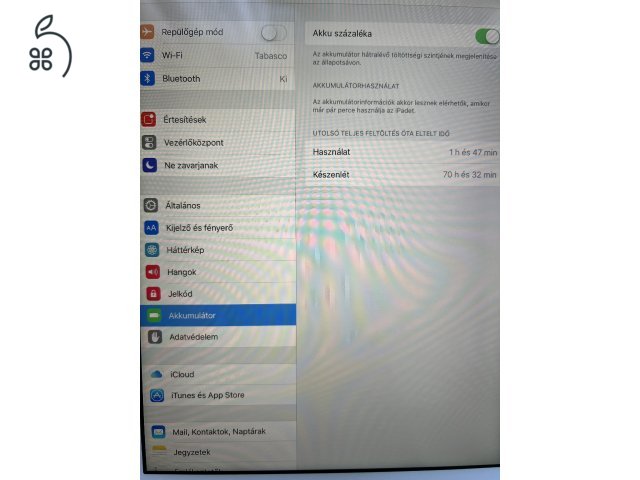 iPad A1416 16 GB Wifi fehér szép állapot Debrecenben eladó