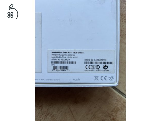 iPad A1416 16 GB Wifi fehér szép állapot Debrecenben eladó
