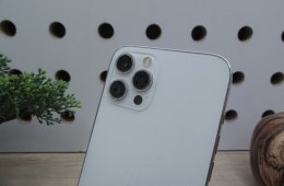 Apple iPhone 12 Pro Max - Silver - Használt, megkímélt