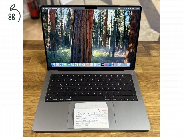 .75. Apple MacBook Pro 14″ – M3 – Space Gray – Akku 100% – APPLE GAR