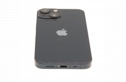 !! 1 ÉV GARANCIA !! Apple iPhone 13 Mini 256 GB Midnight 100%