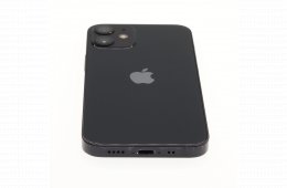 !! 1 ÉV GARANCIA !! Apple iPhone 12 Mini 256 GB Black 100%