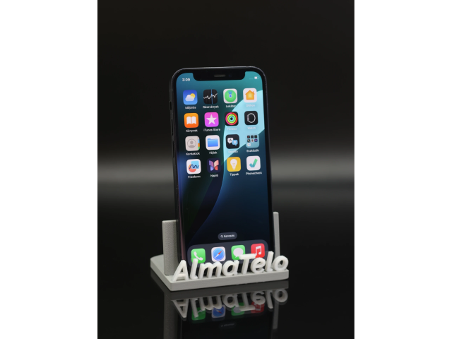 Apple iPhone 12 Mini 128 GB Black 100% akku - 12 HÓ GARANCIA