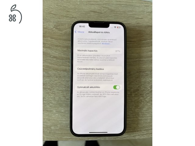 iPhone 13 128 GB garanciális