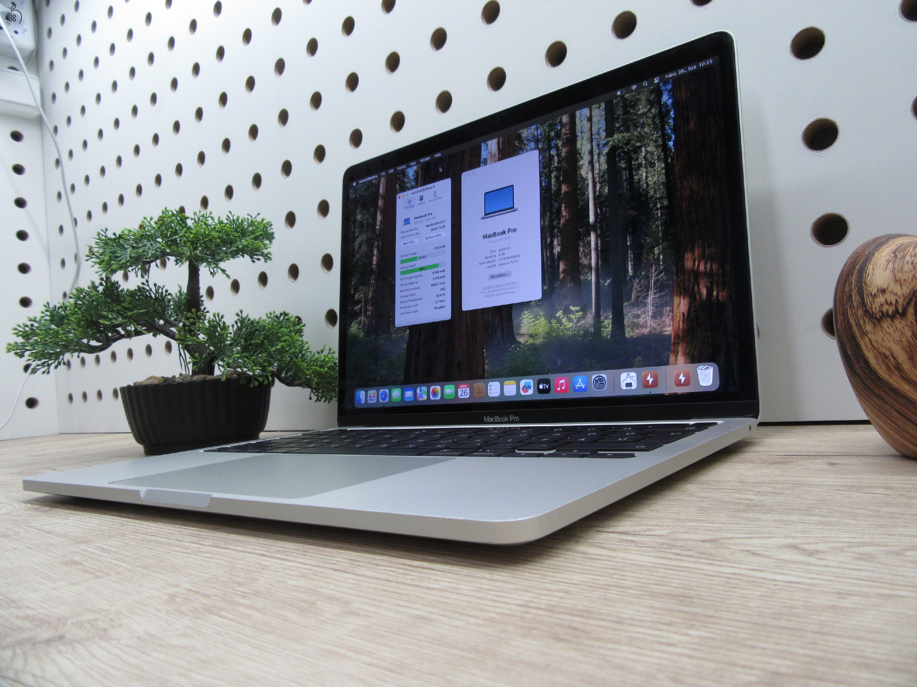  Apple Macbook 13 M1 Pro Touchbar - 2020 - Használt, megkímélt