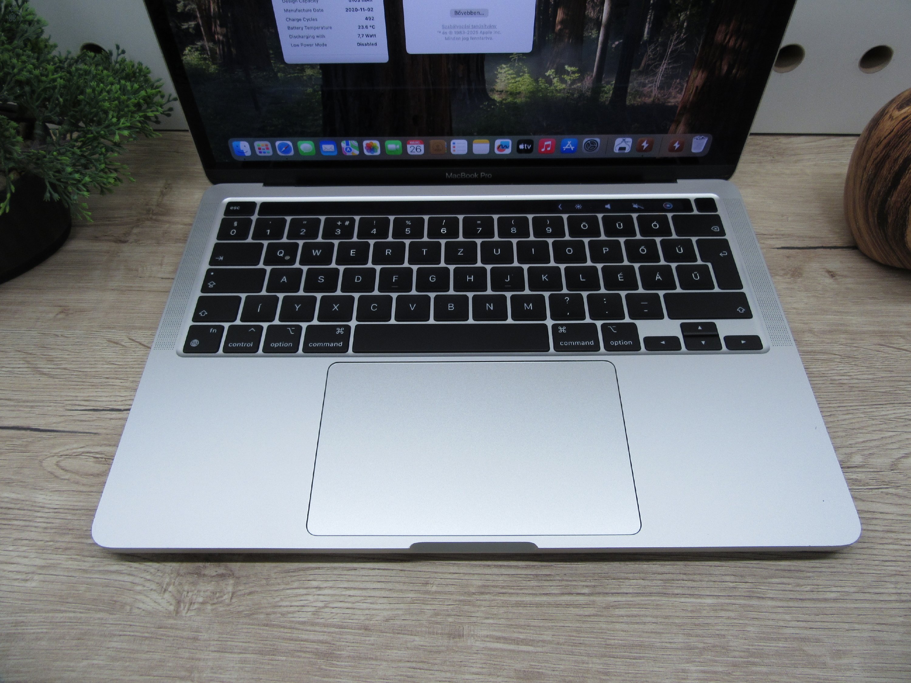  Apple Macbook 13 M1 Pro Touchbar - 2020 - Használt, megkímélt