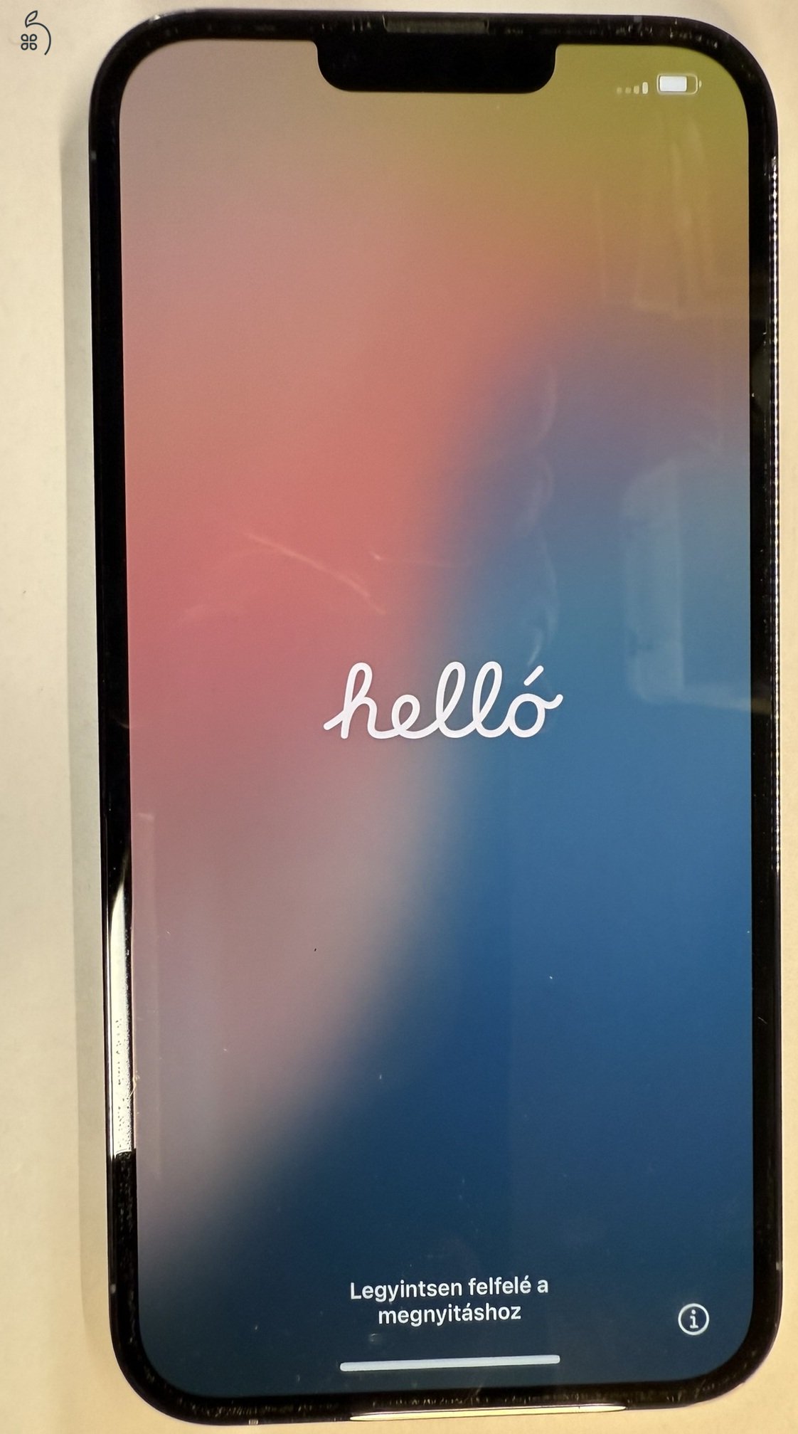 Iphone 13 Pro Max kék 128 Gb 91% akku 
