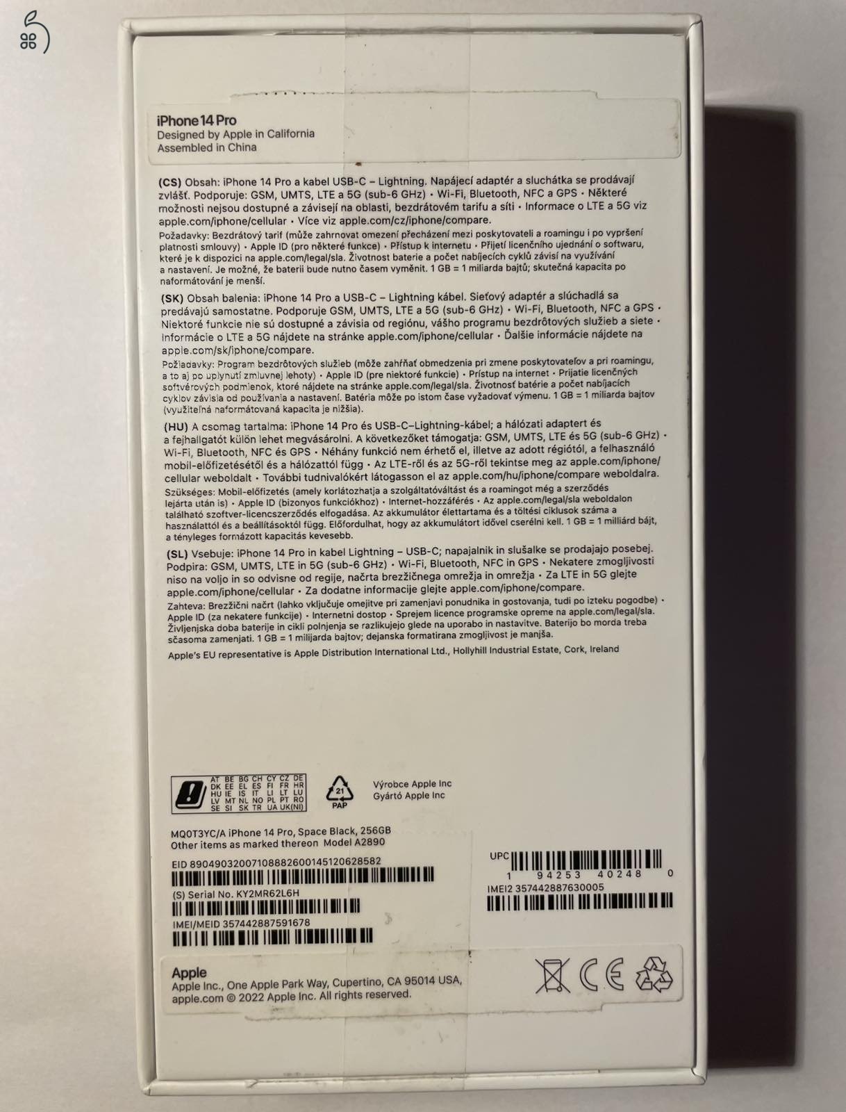 Karcmentes iPhone 14 Pro 256 GB