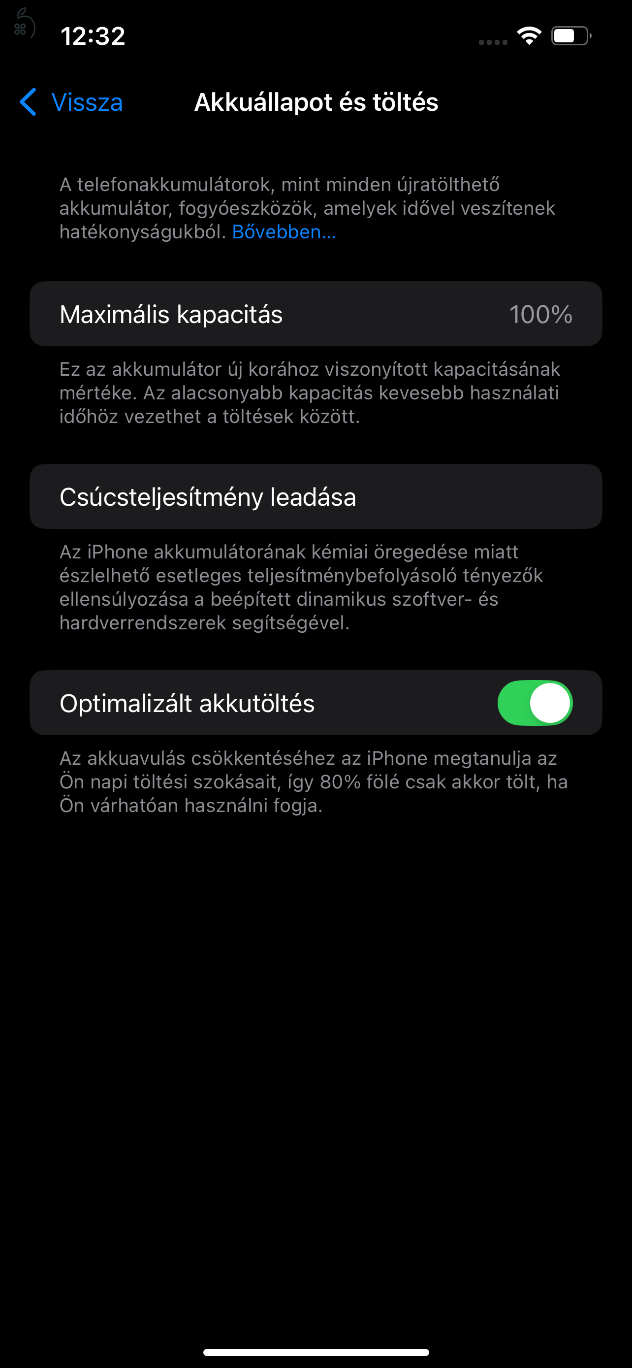 Eladó iPhone 12 Pro Max 128GB — Újszerű állapot, 100% akksi!