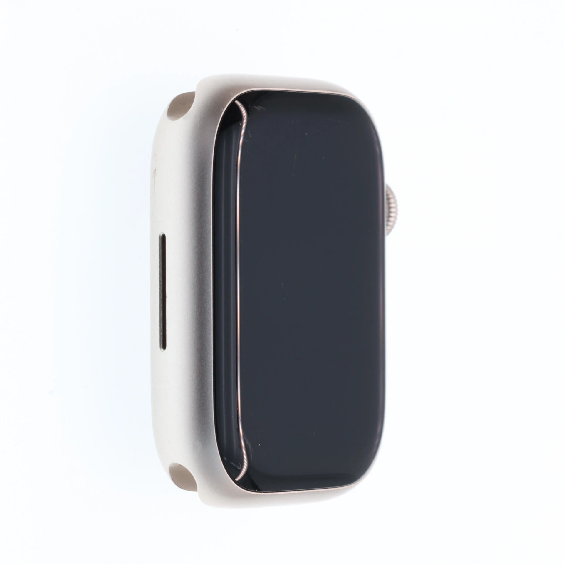 !! 1 ÉV GARANCIA !! Apple Watch Series 8 45mm  Silver 100% Akku (hátlap repedt)