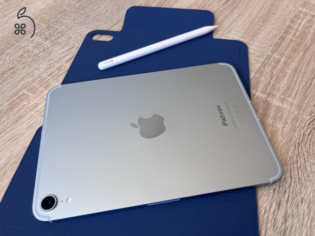 iPad mini 7 cellular 128GB AppleCare+ Apple pencil USB Paperlike + tokok