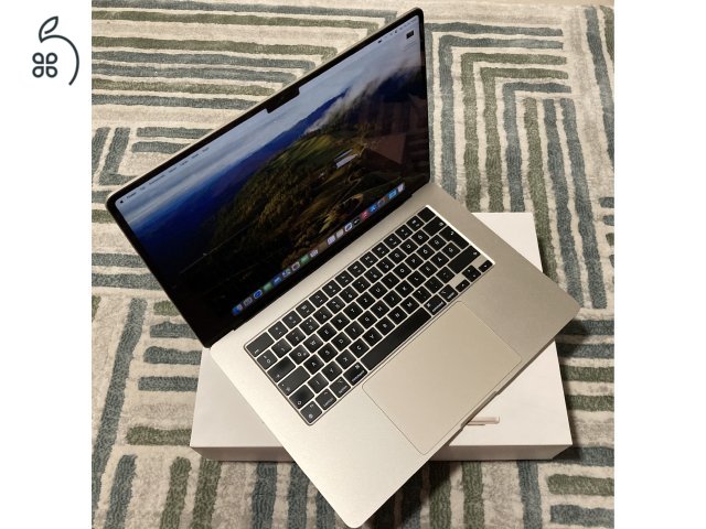 MacBook AIR 15,3” M2 Chip 512GB SSD! Gyönyörű! 