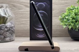 iPhone 12 Pro Max Graphite 128GB 2 ÉV Garanciával Számlával Aksi 100%