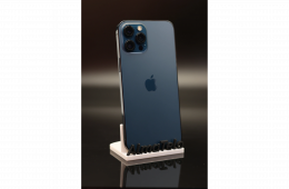 Apple iPhone 12 Pro Max 256 GB Pacific Blue 100% akku - 12 HÓ GARANCIA