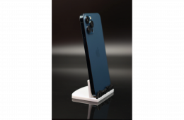 Apple iPhone 12 Pro Max 256 GB Pacific Blue 100% akku - 12 HÓ GARANCIA