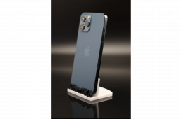 Apple iPhone 12 Pro Max 256 GB Pacific Blue 100% akku - 12 HÓ GARANCIA