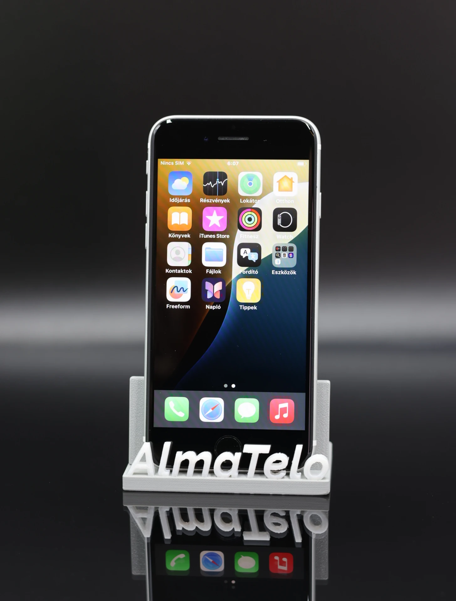 Apple iPhone SE (2020) 128 GB White 100% akku - 12 HÓ GARANCIA