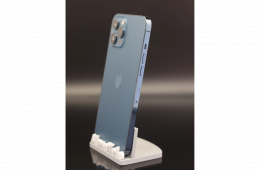Apple iPhone 12 Pro Max 256 GB Pacific Blue 100% akku - 12 HÓ GARANCIA