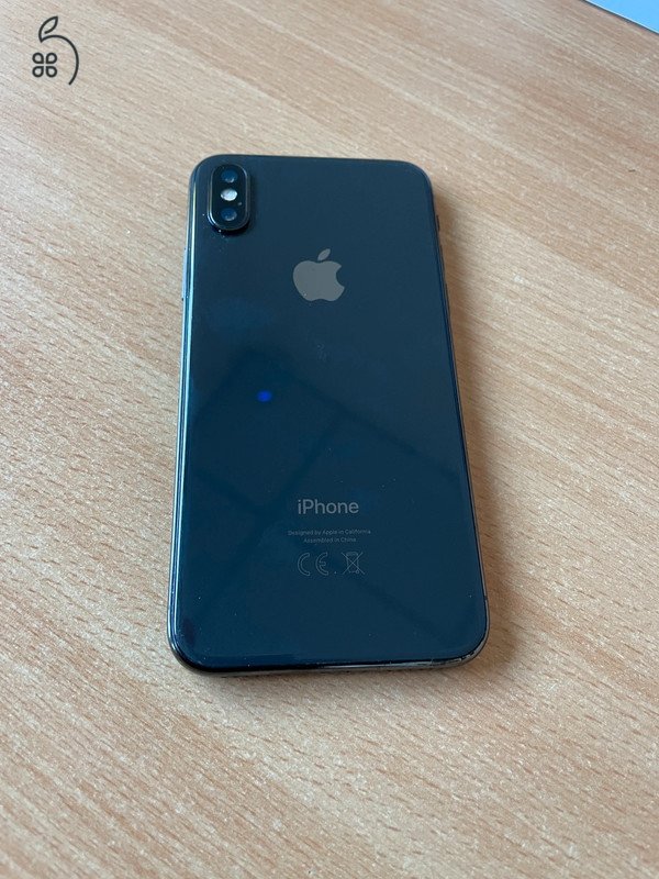 Apple iPhone X, Black, 64 GB szép állapotú készülék