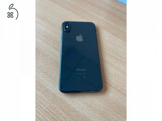 Apple iPhone X, Black, 64 GB szép állapotú készülék