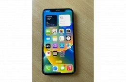Apple iPhone X, Black, 64 GB szép állapotú készülék
