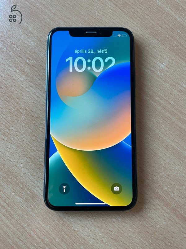 Apple iPhone X, Black, 64 GB szép állapotú készülék