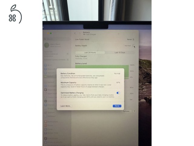 Eladó  MacBook Pro 14(M3 / 8GB / SSD 1TB) egérrel együtt.