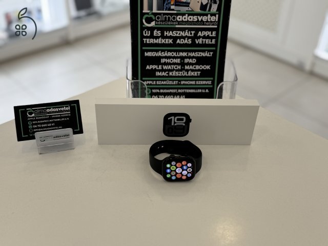 Apple Watch 10 46mm Karcmentes/2026.0924.Gar./Akku 100%/p4215
