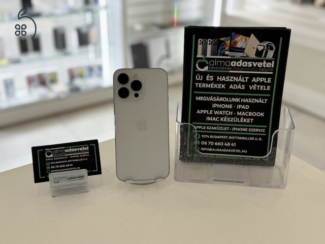 iPhone 14 Pro Max 512GB Független Újszerű/1-3 hónap gar./Akku 83%/p4216