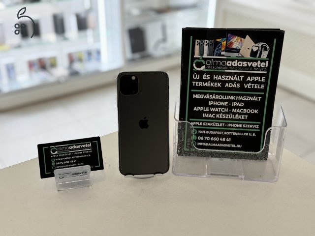 iPhone 11 Pro Max 256GB Független/1 hónap gar./Akku 81%/p4218