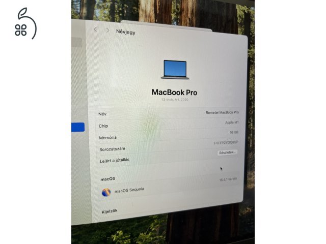 Apple Macbook Pro 13' M1 16GB / 512GB