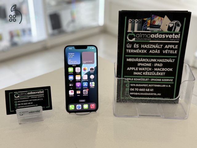 iPhone 14 128GB Független Nagyon Szép/1-3 hónap gar./Akku 99%/p4220