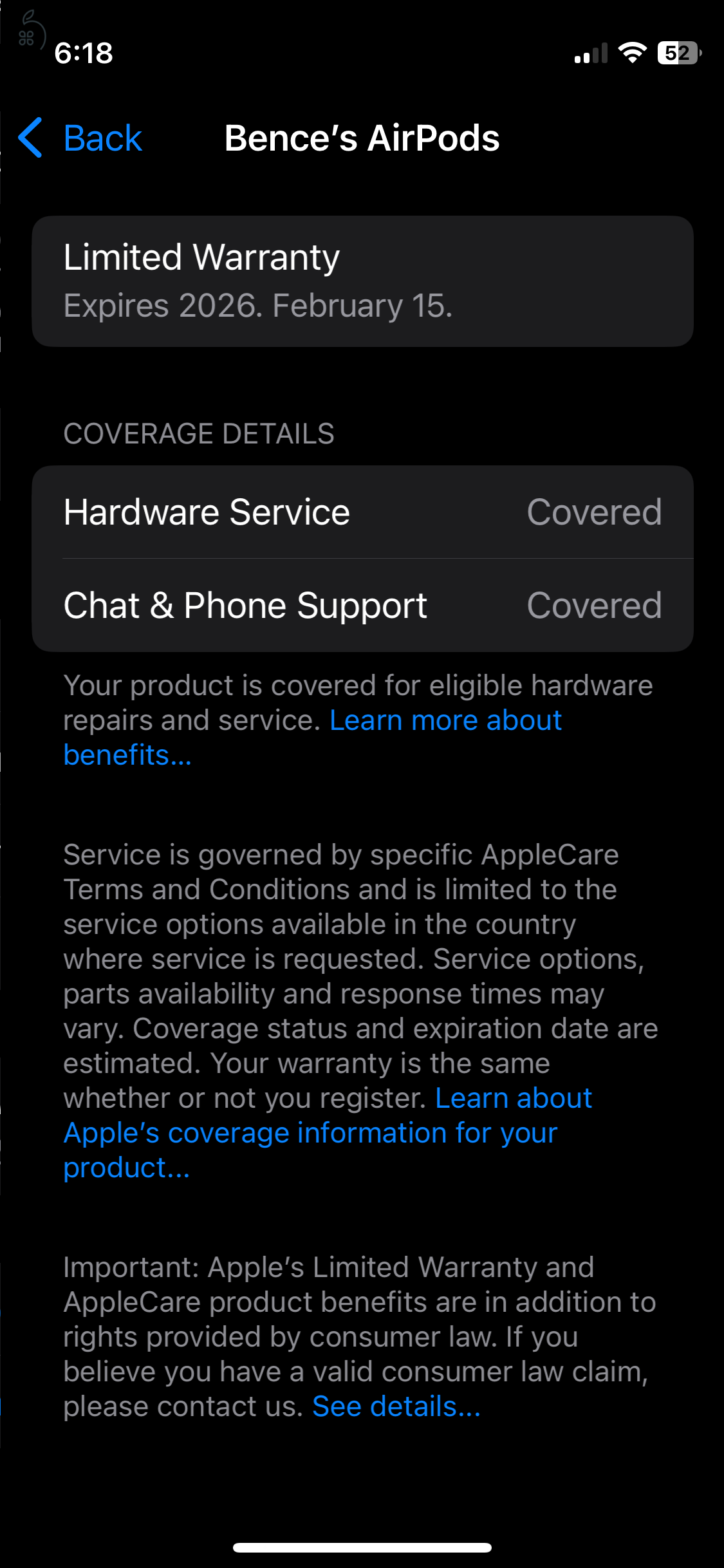 Apple Garanciás! AirPods 4