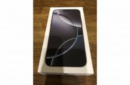 iPhone 16 Pro 128GB - (Black Titan) - Csak 1db!
