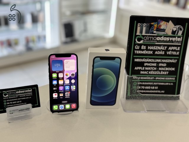 iPhone 12 Mini 64GB Vodafone/1-3 hónap gar./Akku 100%/p4224