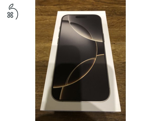 iPhone 16 Pro 128GB - (Desert Titan) - Csak 1db!