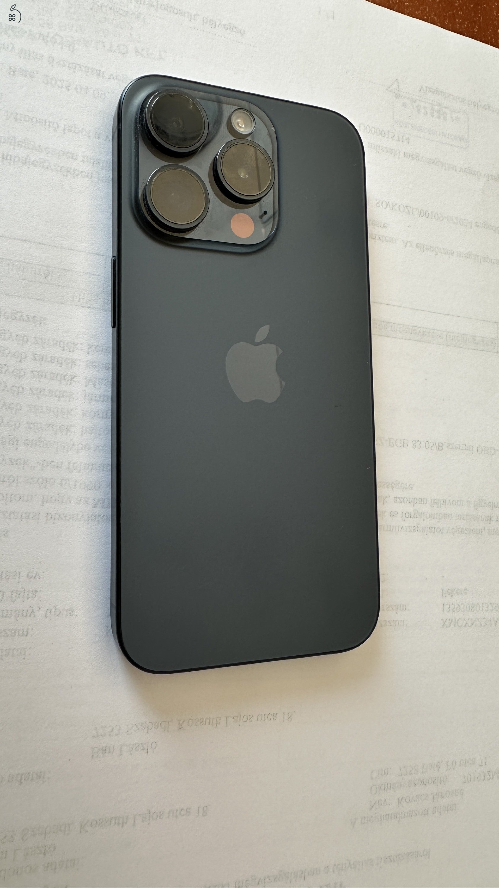 iPhone 15 Pro Blue titan 128Gb független