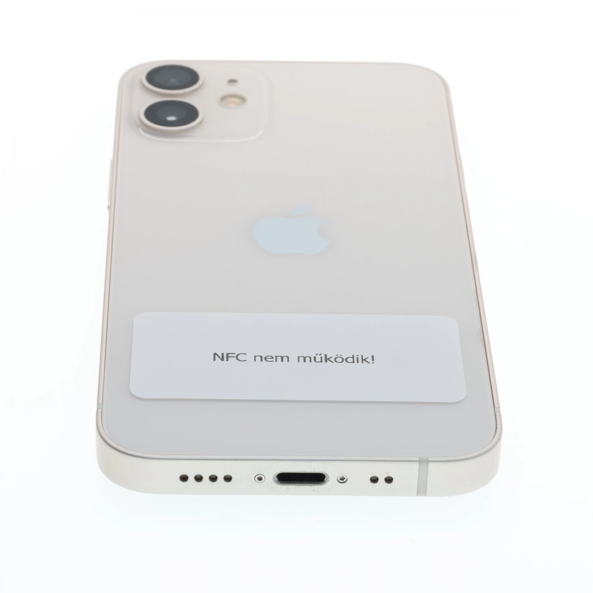 !! 1 ÉV GARANCIA !! Apple iPhone 12 Mini 128 GB White 100%