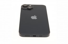 !! 1 ÉV GARANCIA !! Apple iPhone 14 128 GB Midnight 100%
