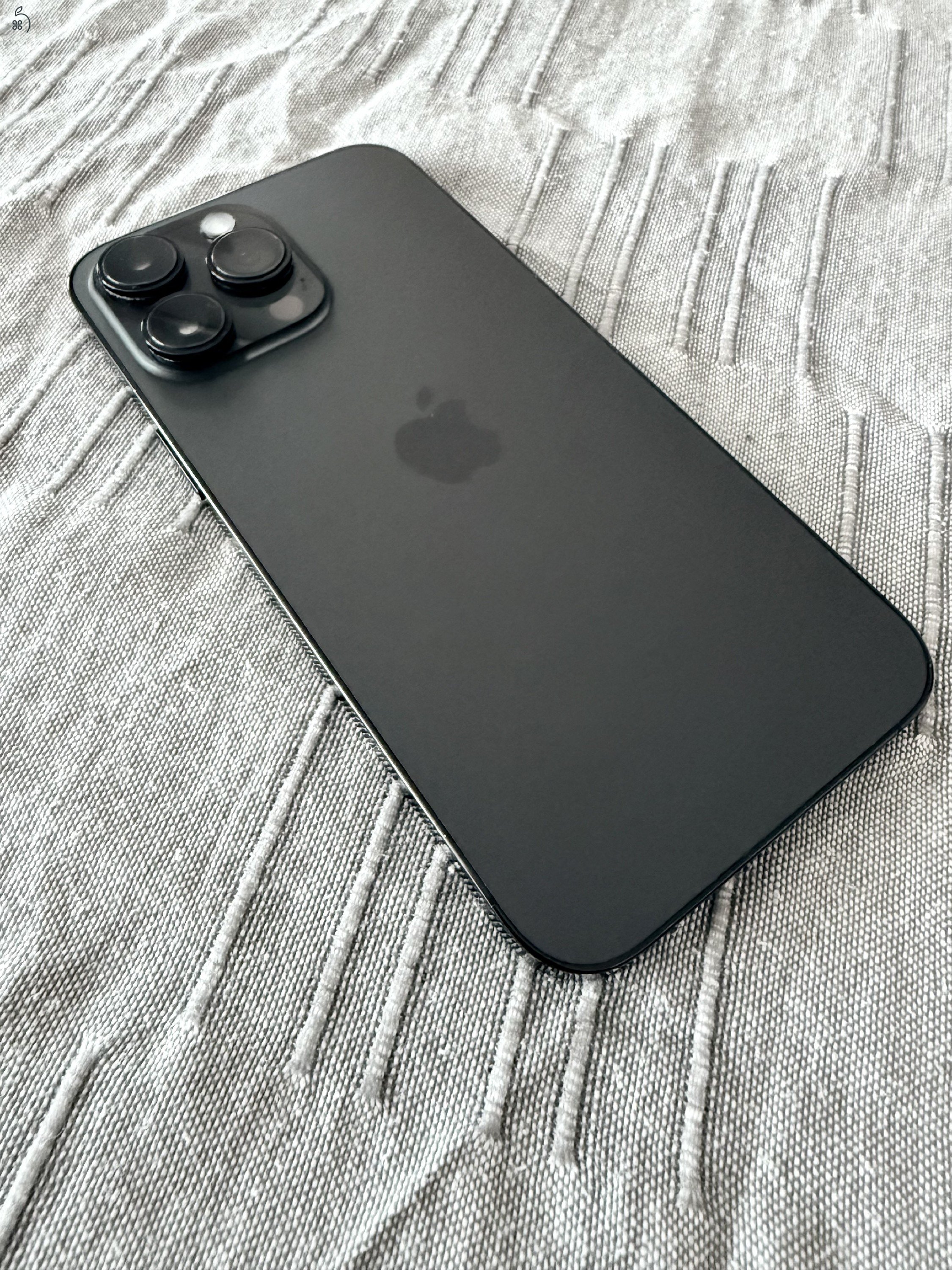 iPhone 14 Pro Max 128GB Space Black, Gyárilag kártyafüggetlen! Garancia Dec 30-ig