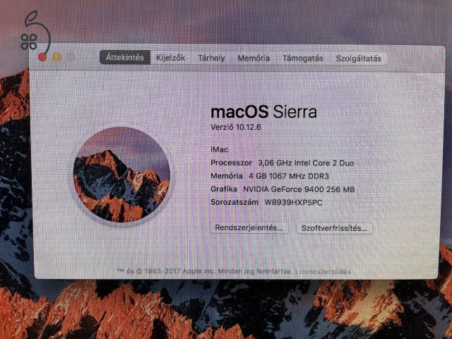 Szép állapotú iMac - bővíthető és bevethető