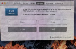 Szép állapotú iMac - bővíthető és bevethető