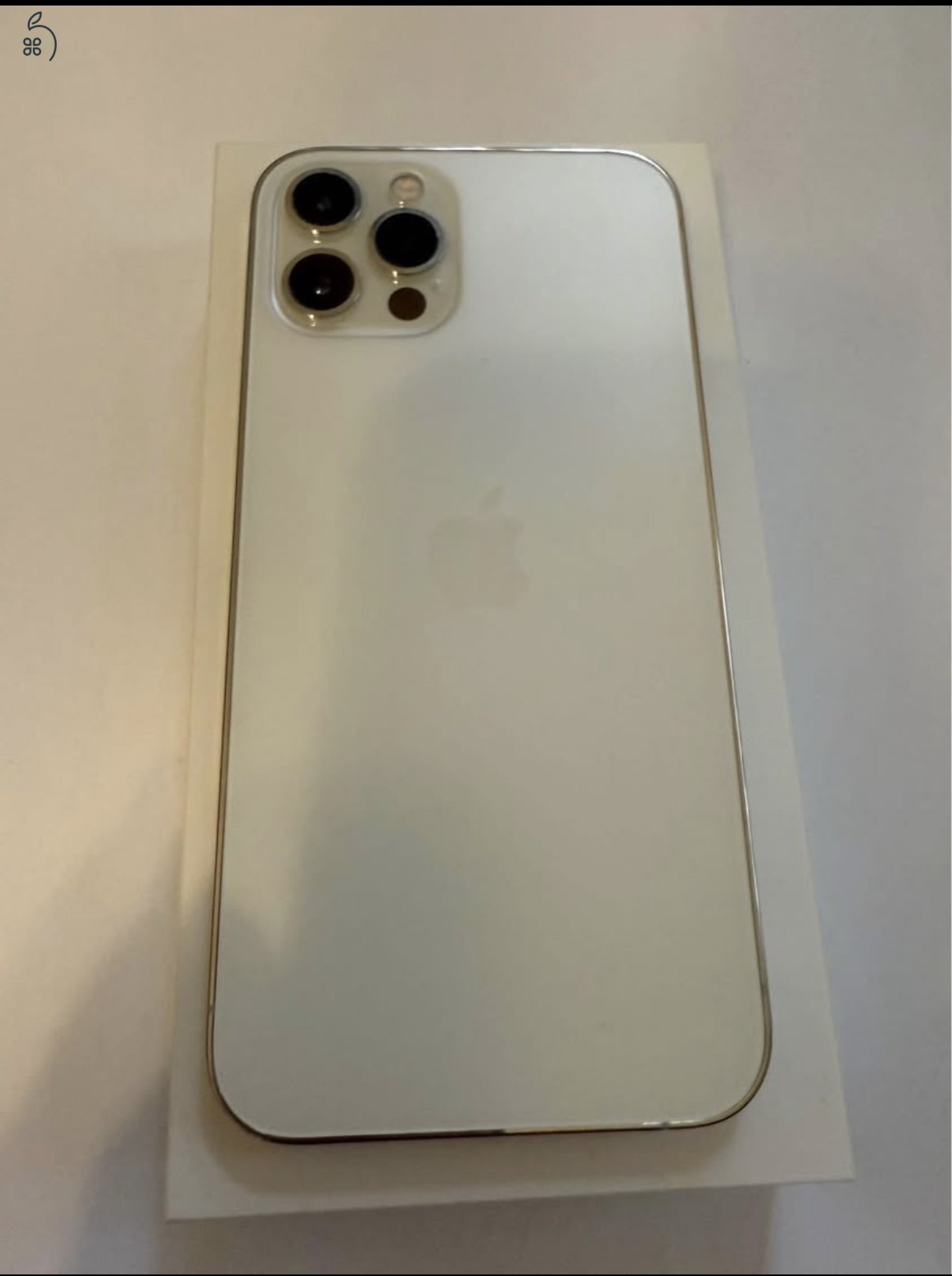 Iphone 12 pro, silver, 128 gb, 100% aksi
