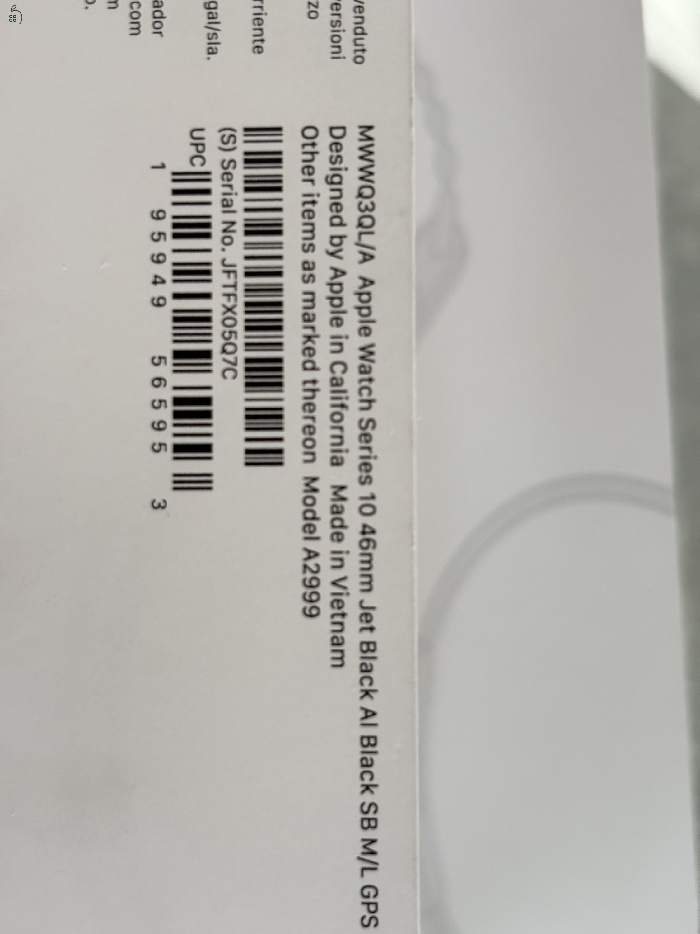 Apple watch 10 46mm GPS