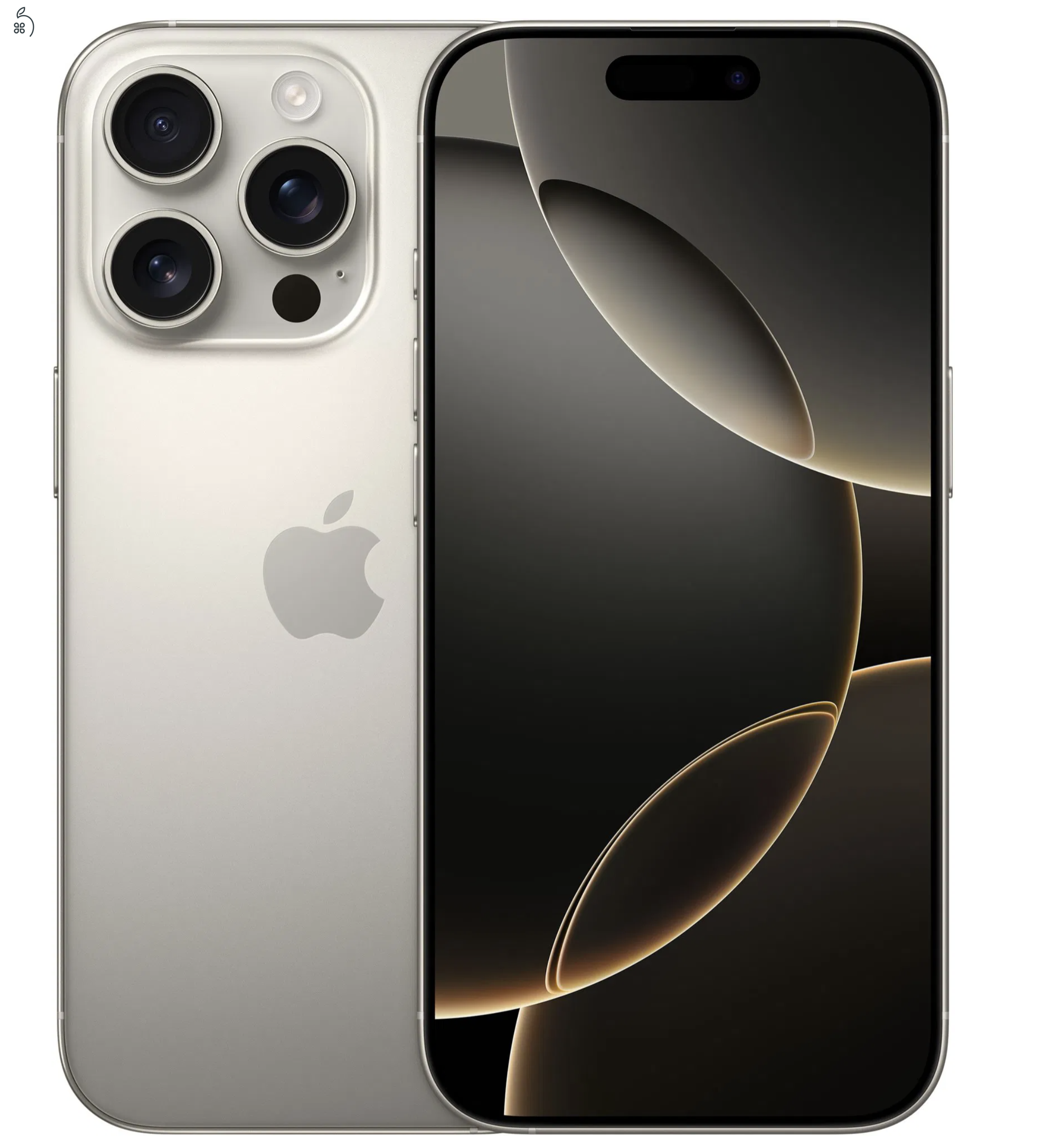 Eladó iPhone 16 Pro - 128 GB Titán - Számlával, garanciával