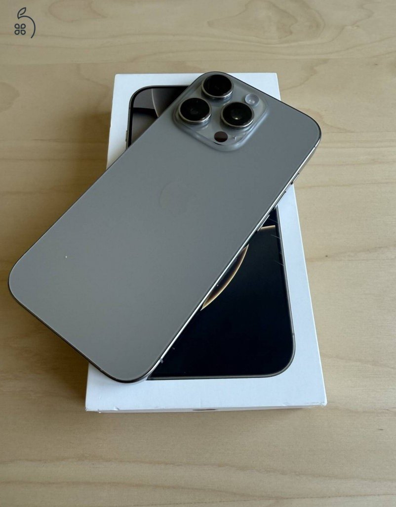 iphone 16 pro ezüst 128Gb független