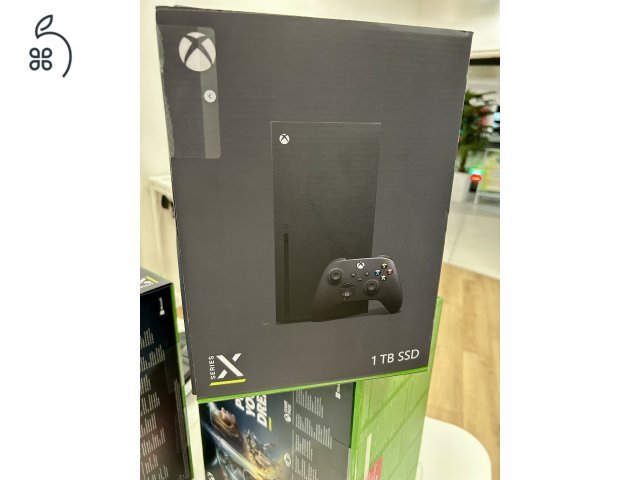 Bontatlan Xbox Series X 1TB 2 év gyári garanciával üzletből!